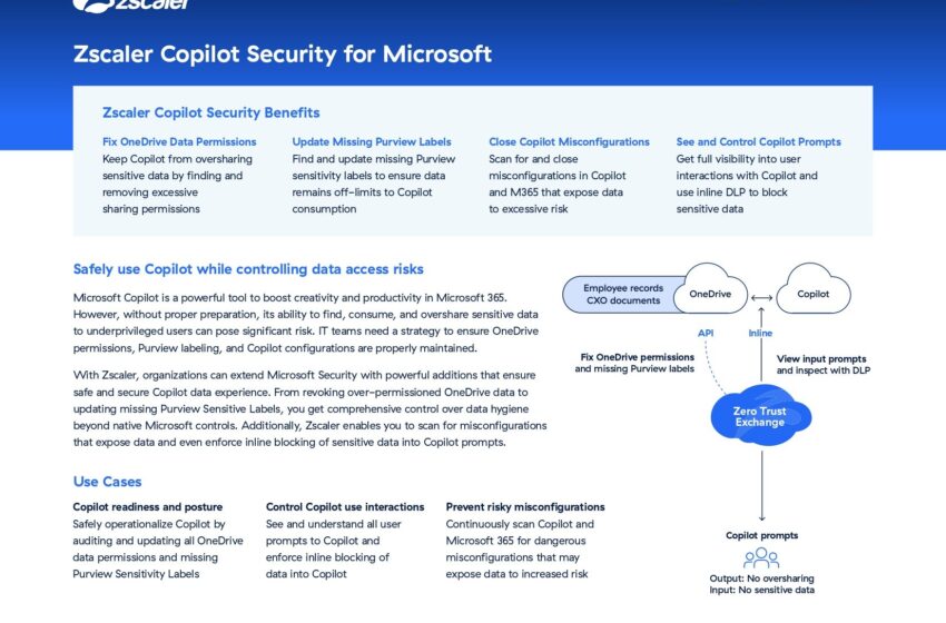  Zscaler Copilot: Security for Microsoft